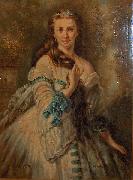 unknow artist Lady Hamilton oil painting on canvas